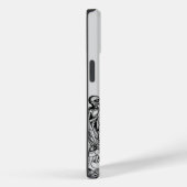 Zwarte Dood Case-Mate iPhone Case (Achterkant / Rechts)