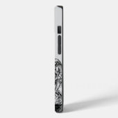 Zwarte Dood Case-Mate iPhone Case (Achterkant / Links)