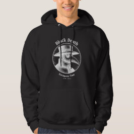 Zwarte Dood Europese Tour T-shirt Dark Humor