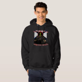 Zwarte Dood Hoodie (Voorkant volledig)