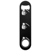 zwarte dood speed flessenopener (Voorkant)