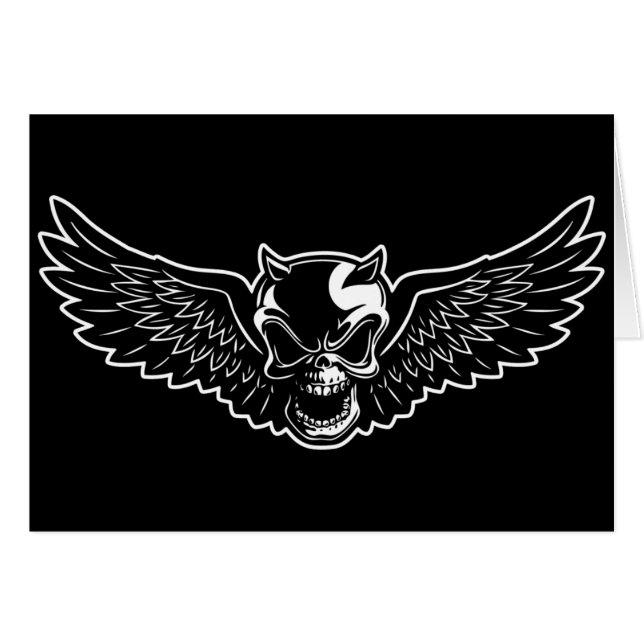 Zwarte doodskist (Voorkant Horizontaal)