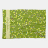 Zwarte doorn groen theedoek (Horizontaal)