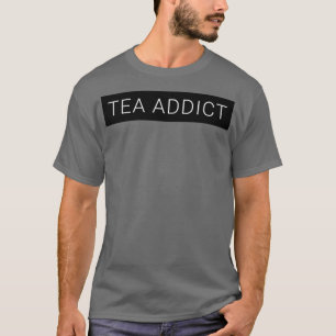 Zwarte doos voor tea Addict T-shirt