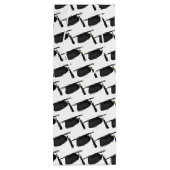 zwarte dopjes met tassel wijn cadeautas (Achterkant)