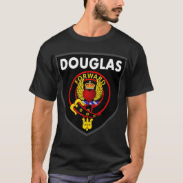 Zwarte Douglas T met Gebouwde Winged Hart logo T-S T-shirt