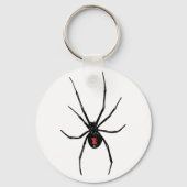 ZWARTE DRAADW SPIDER SLEUTELHANGER KEYRING (Voorkant)