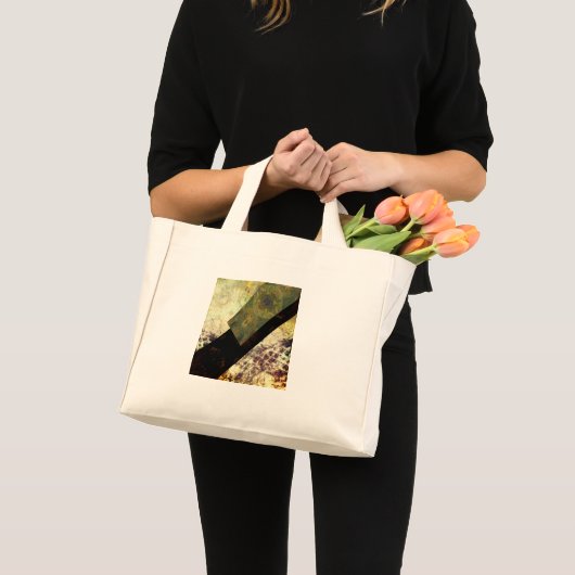 zwarte draak mini tote bag (Voorkant (product))