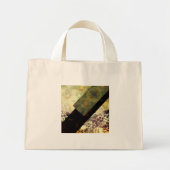 zwarte draak mini tote bag (Voorkant)