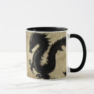 Zwarte draak mok