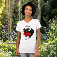 Zwarte draak Rode Rozen Fantasie