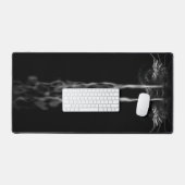 Zwarte Draak Rook Bureaumat (Keyboard & Muis)