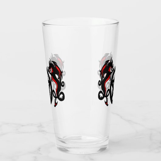 zwarte dragers en tandwielglas glas (Links)