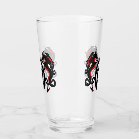 zwarte dragers en tandwielglas glas (Rechts)