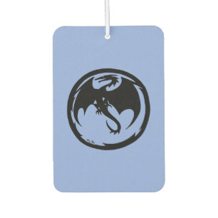 Zwarte Dragon blauwe auto luchtverfrisser