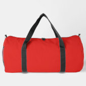Zwarte Dragon rode duffel tas (Achterkant)