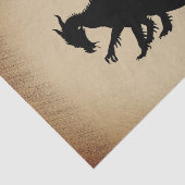 Zwarte Dragon Rustic Achtergrond Tissuepapier (Detail)