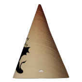 Zwarte drakenantenne feesthoedjes (Rechts)