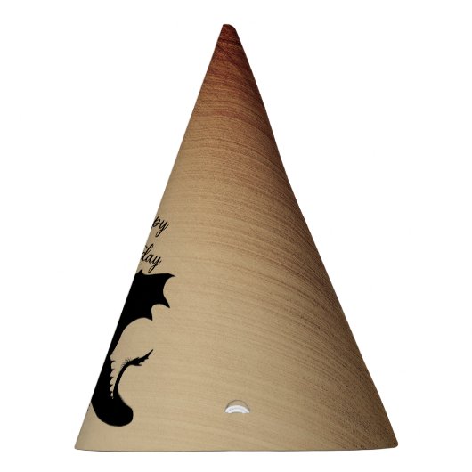 Zwarte drakenantenne feesthoedjes (Rechts)