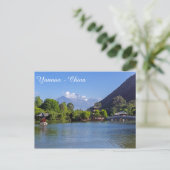 Zwarte Drakenpool, Shigu, Yunnan - China Briefkaart (Staand voorkant)