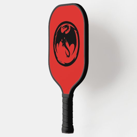 Zwarte drakenrode paddle (Links)