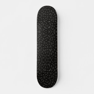 Zwarte drakenschaal persoonlijk skateboard