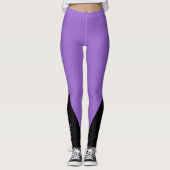 Zwarte driehoek | INITIAAL | Amethist Leggings (Voorkant)