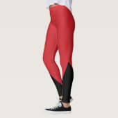 Zwarte driehoek | INITIAAL | Leggings brandweeraut (Links)