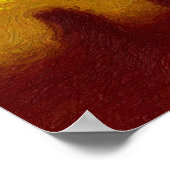 Zwarte driehoek poster (Hoek)