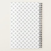 Zwarte driekleurige Franse Bulldog Frenchie Hond & Planner (Achterkant)