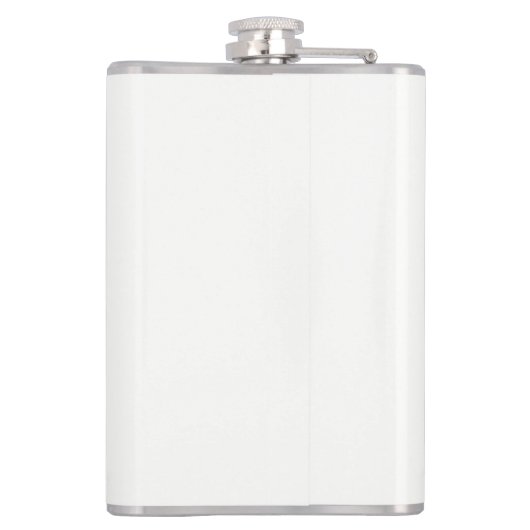 Zwarte Drievuldigheidsknoop Keltische kattenkolf Heupfles (Achterkant)