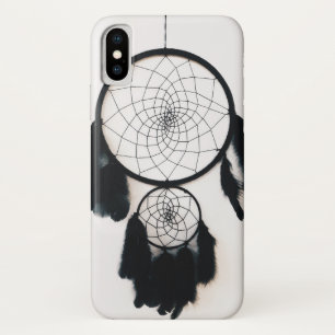 Zwarte droombestrijder met veren Case-Mate iPhone case