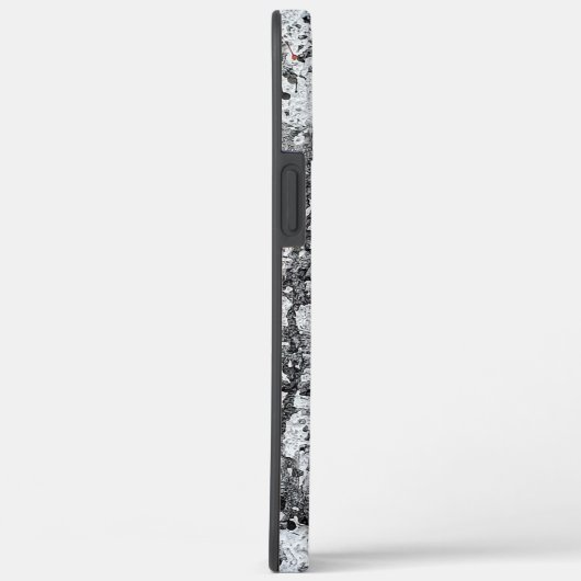 zwarte druppelaar op beton Case-Mate iPhone case (Achterkant / Rechts)