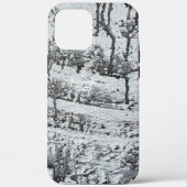 zwarte druppelaar op beton Case-Mate iPhone case (Achterkant)
