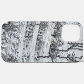 zwarte druppelaar op beton Case-Mate iPhone case (Achterkant (horizontaal))