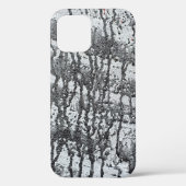 zwarte druppelaar op beton Case-Mate iPhone case (Achterkant)