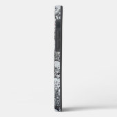 zwarte druppelaar op beton Case-Mate iPhone case (Achterkant / Links)