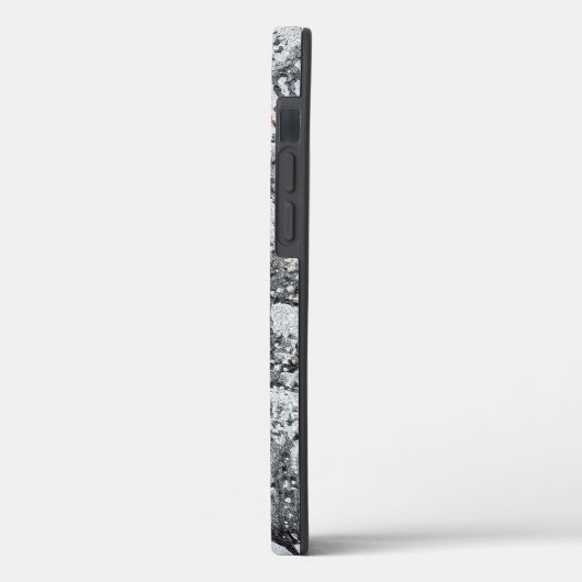 zwarte druppelaar op beton Case-Mate iPhone case (Achterkant / Links)