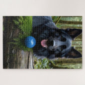 Zwarte Duitse Herder Puzzel (Horizontaal)