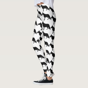 Zwarte Duitse Herder Rashond Leggings