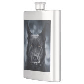 Zwarte Duitse Herdershond Flacon (Links)