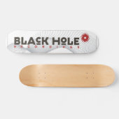 Zwarte-eenhoevige inktskateboard "Klassiek" Persoonlijk Skateboard (Horizontaal)