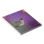 Zwarte eenhoevigen, Archilochus alexandri Notitieblok (Schuin)