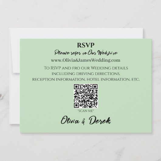 Zwarte eenhoorn Paarse rode salie bloemen Kaart (Achterkant)