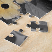 zwarte eierige puzzel (Zijkant)