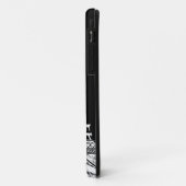 Zwarte Eiffeltower - Afbeelding Case-Mate iPhone Case (Achterkant/links)