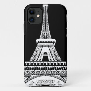Zwarte Eiffeltower - Afbeelding Case-Mate iPhone Case