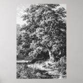  zwarte eikel poster (Voorkant)