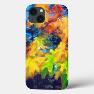 Zwarte eikleien blazen in de wind Case-Mate iPhone case