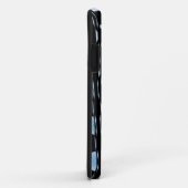 Zwarte en blauwe ifoondraagtas Case-Mate iPhone case (Achterkant/rechts)